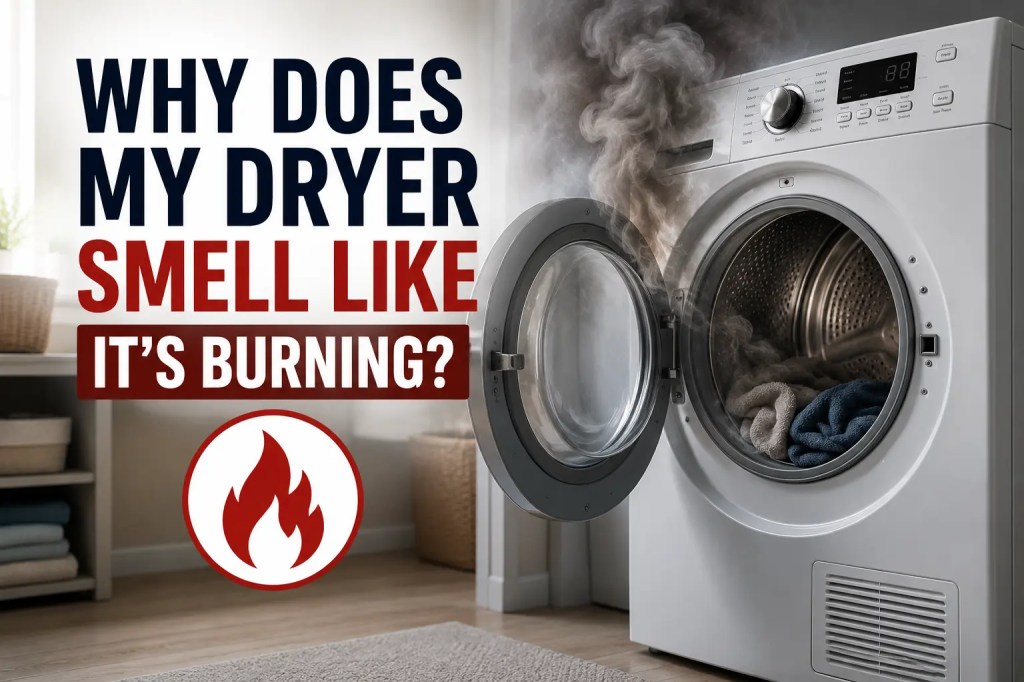 Why Does My Dryer Smell Like It’s Burning?
