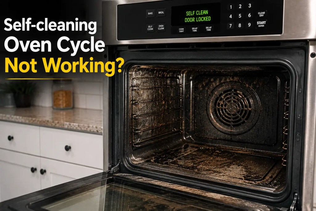 Self-cleaning Oven Cycle Not Working?