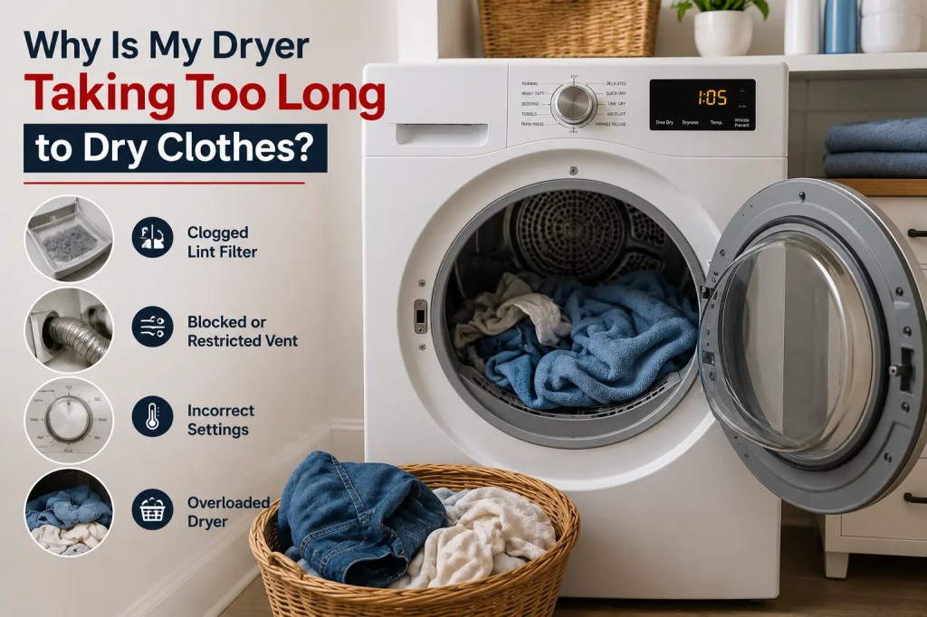 Why Is My Dryer Taking Too Long To Dry Clothes?